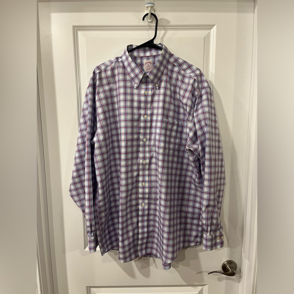 Brooks brothers button-down shirt